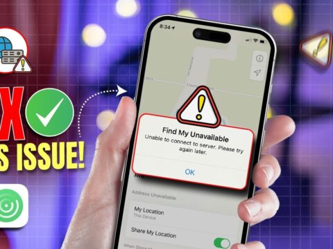 find my iphone unable to connect to server
