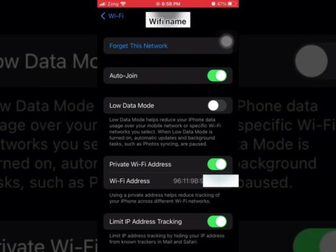 how to find my iphone mac address