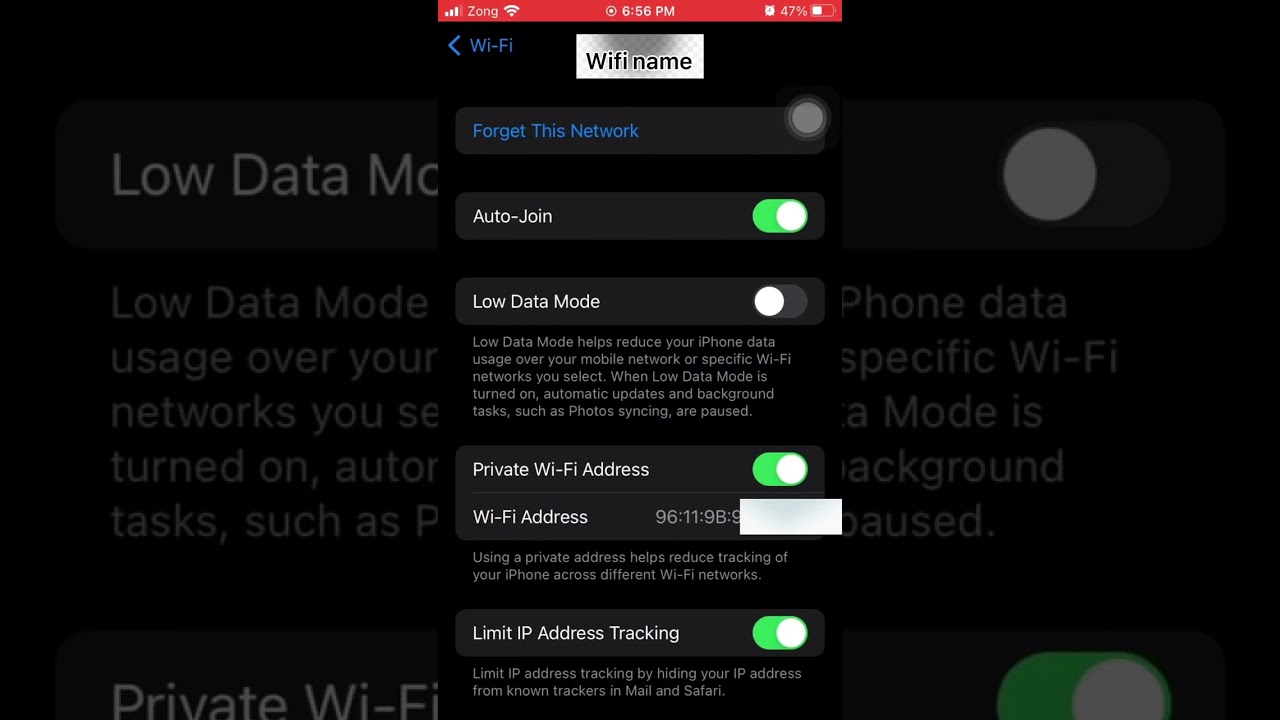 how to find my iphone mac address