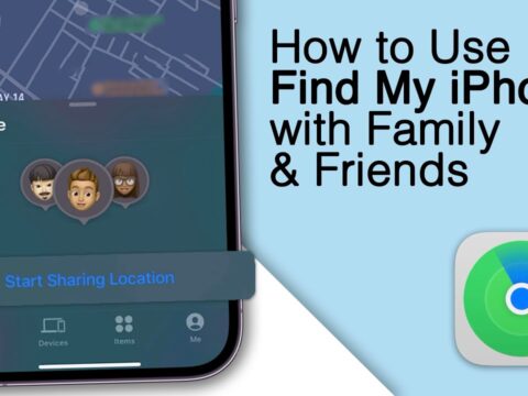 how to share location on find my iphone