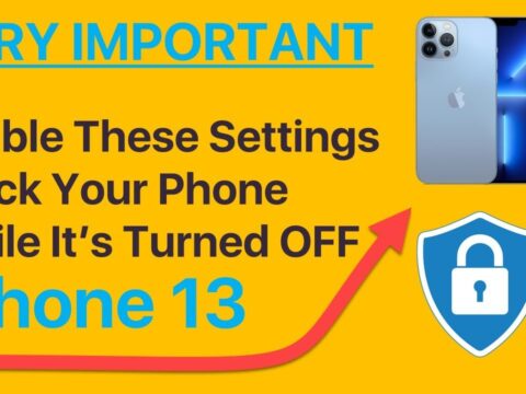 is find my iphone on by default