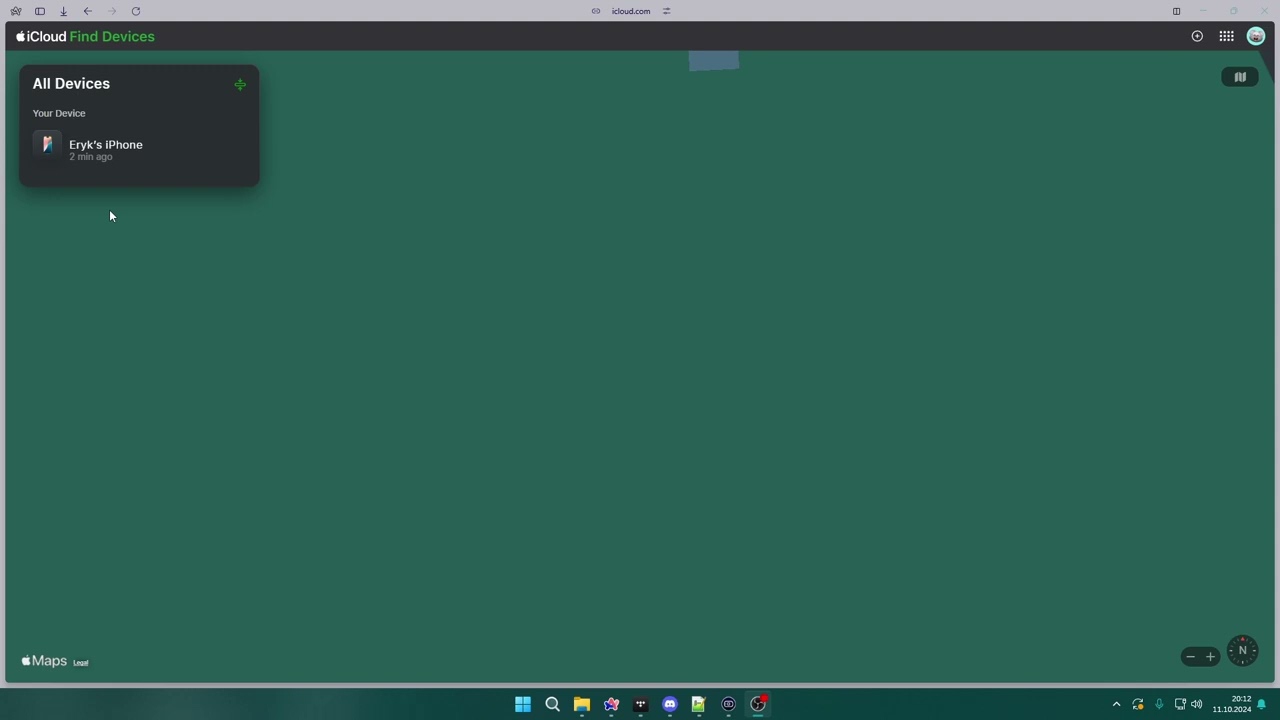 what does now mean on find my iphone